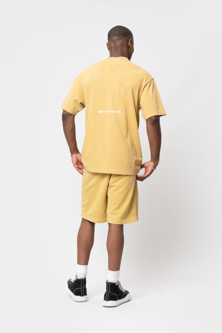 AXEL OVERSIZED TEE | WASHED YELLOW