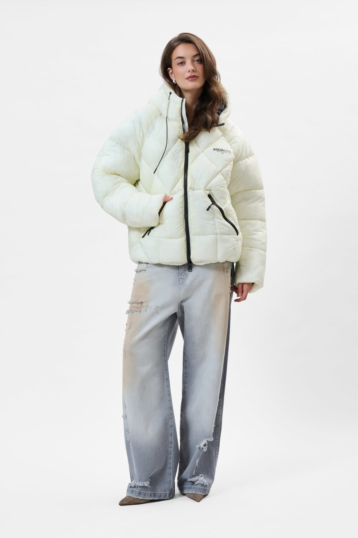 DIAMOND PUFFER JACKET | OFF-WHITE