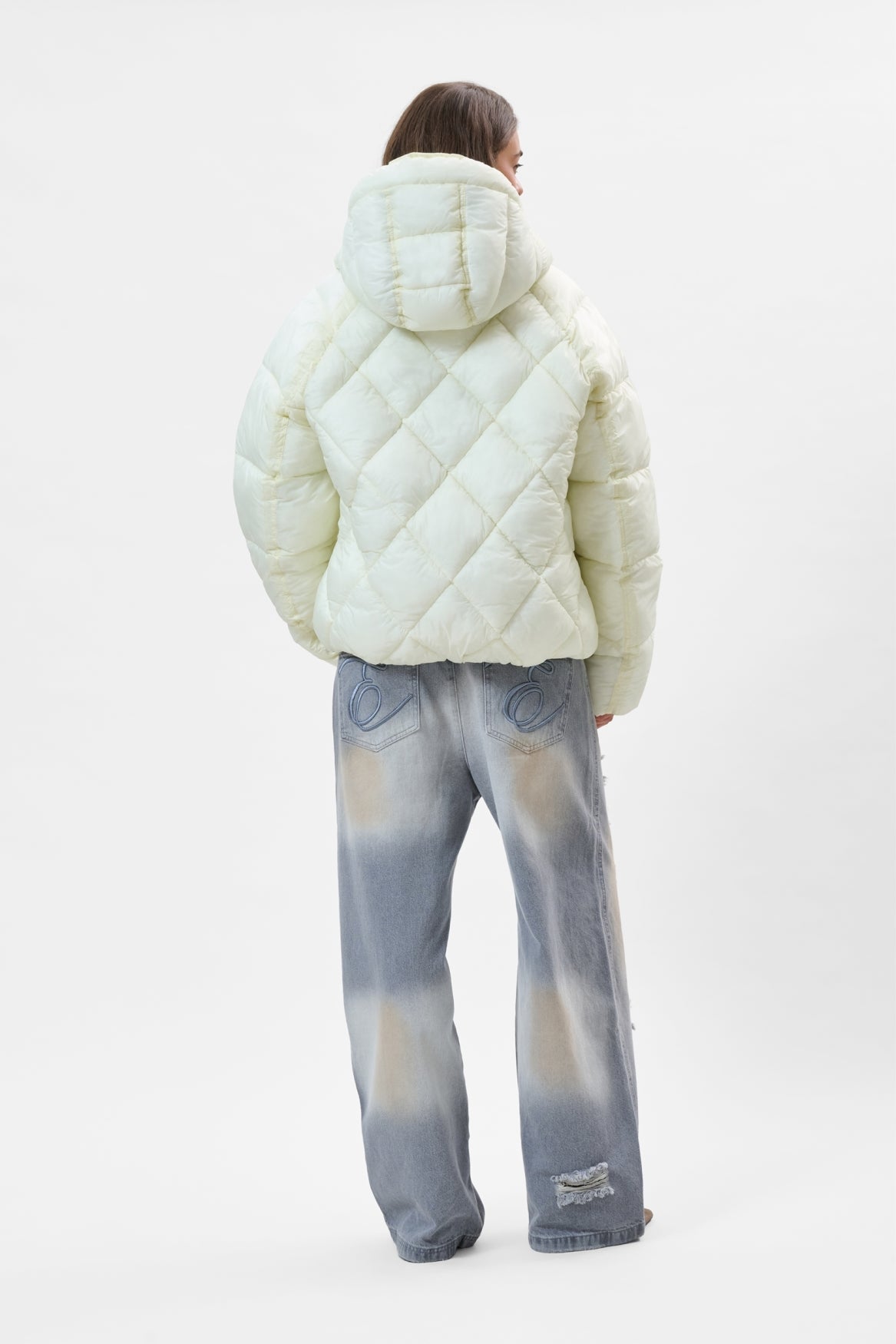 DIAMOND PUFFER JACKET | OFF-WHITE