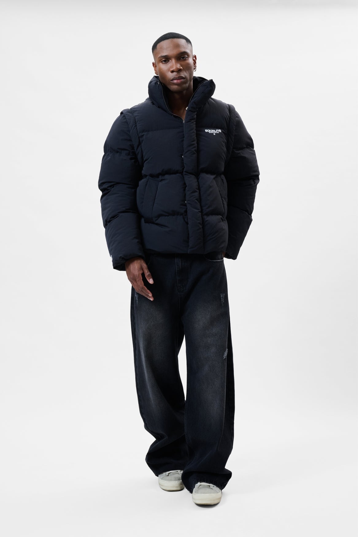 SOCIETÉ PUFFER JACKET | BLACK