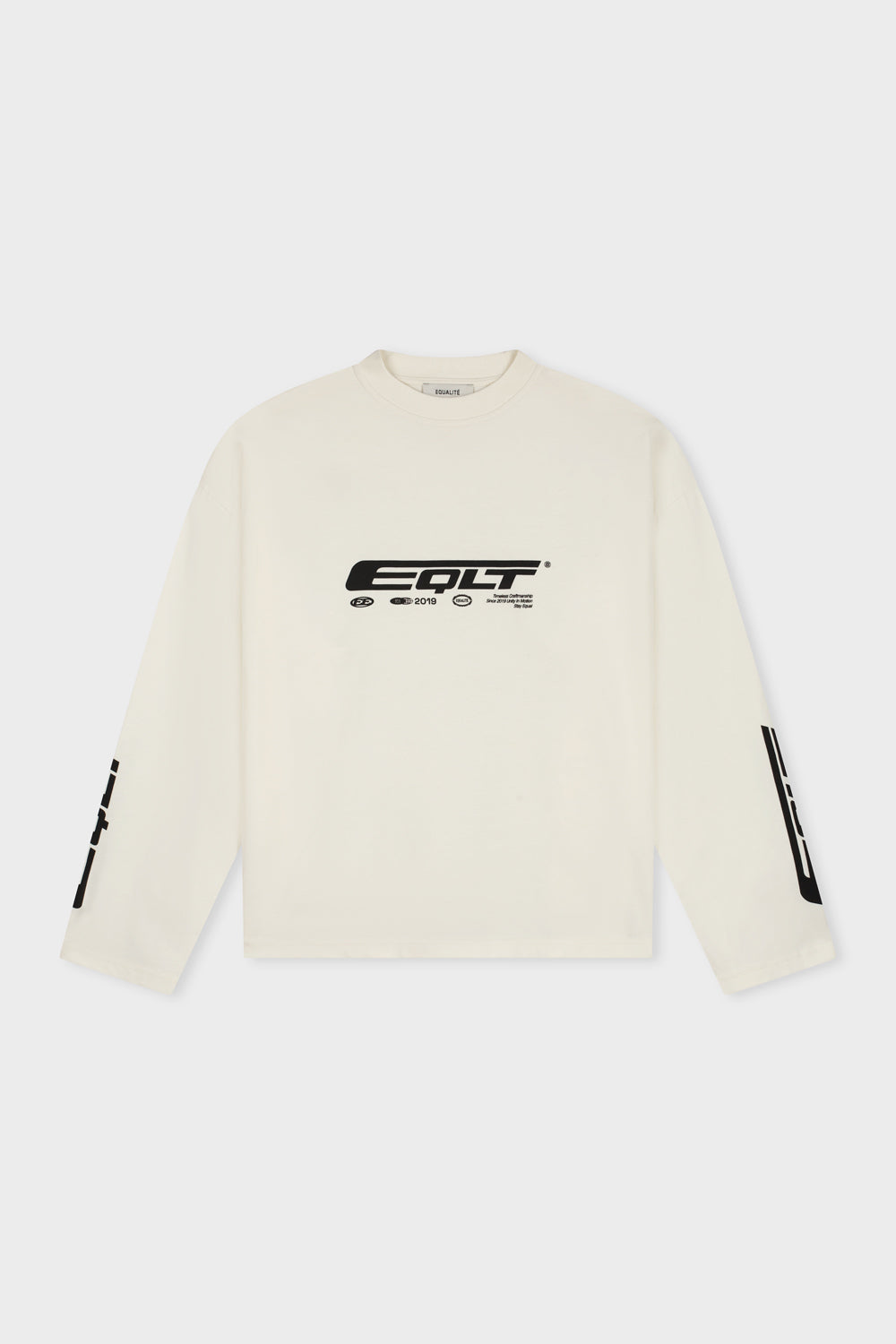 EQLT OVERSIZED LONGSLEEVE TEE | OFF-WHITE
