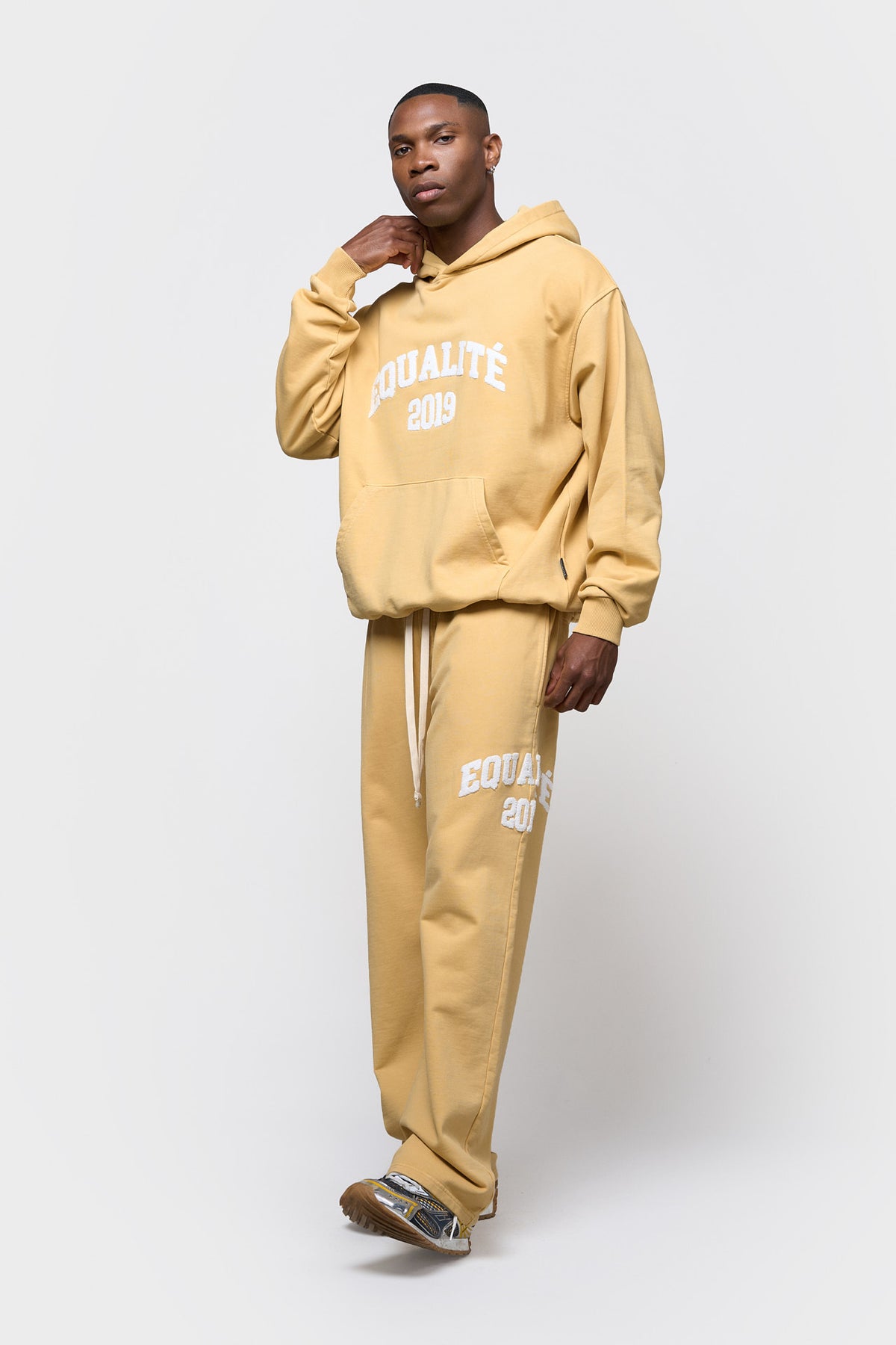 COLLECTIVE JOGGER PANTS | WASHED YELLOW