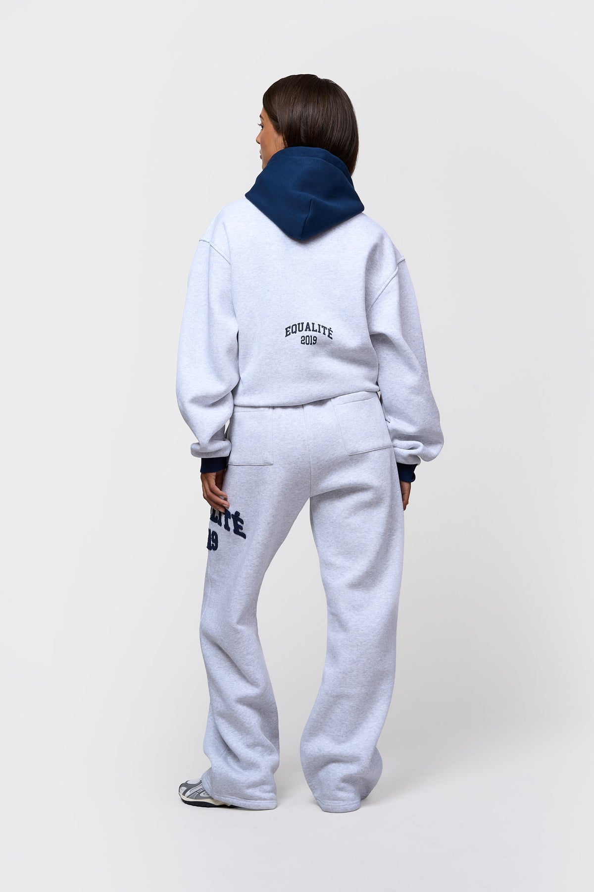 COLLECTIVE JOGGER PANTS | MELANGE GREY & NAVY