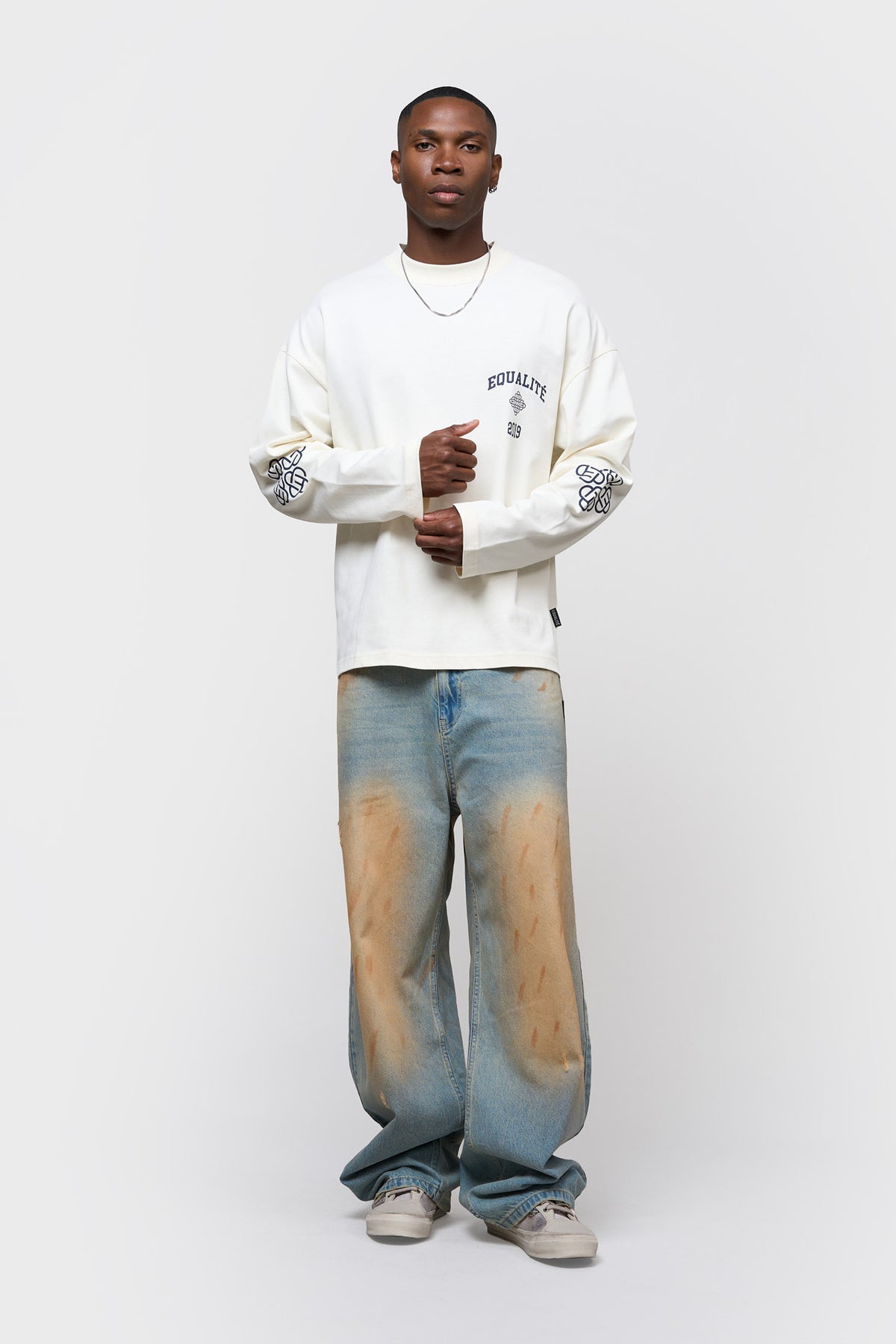ISA OVERSIZED LONGSLEEVE TEE | OFF-WHITE