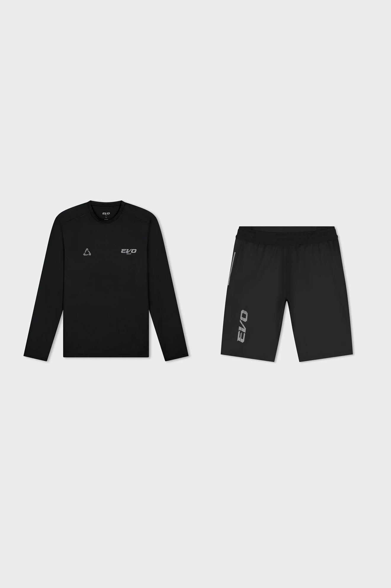 EVO LONGSLEEVE TIGHT SET | BLACK