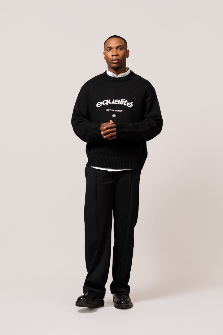 Regular Tailored Pants | Black