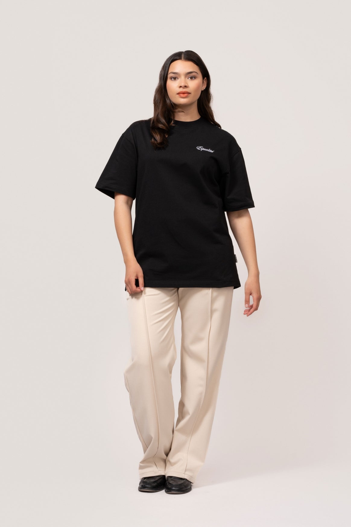 SIGNATURE OVERSIZED TEE | BLACK
