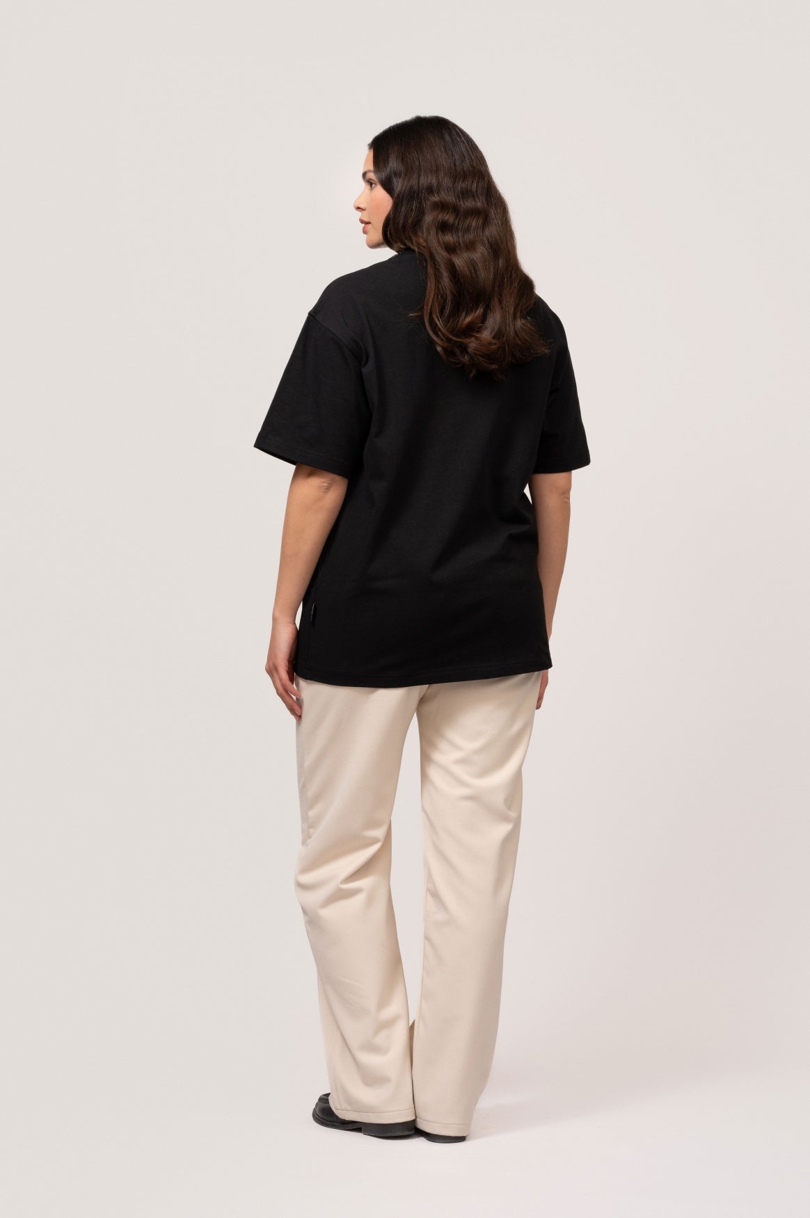 SIGNATURE OVERSIZED TEE | BLACK