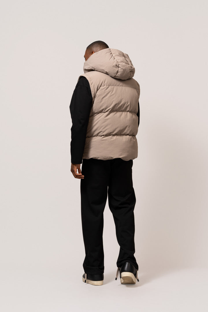 SOCIETÉ PUFFER JACKET | TAUPE