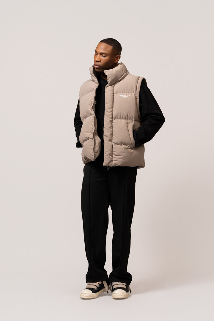 SOCIETÉ PUFFER JACKET | TAUPE