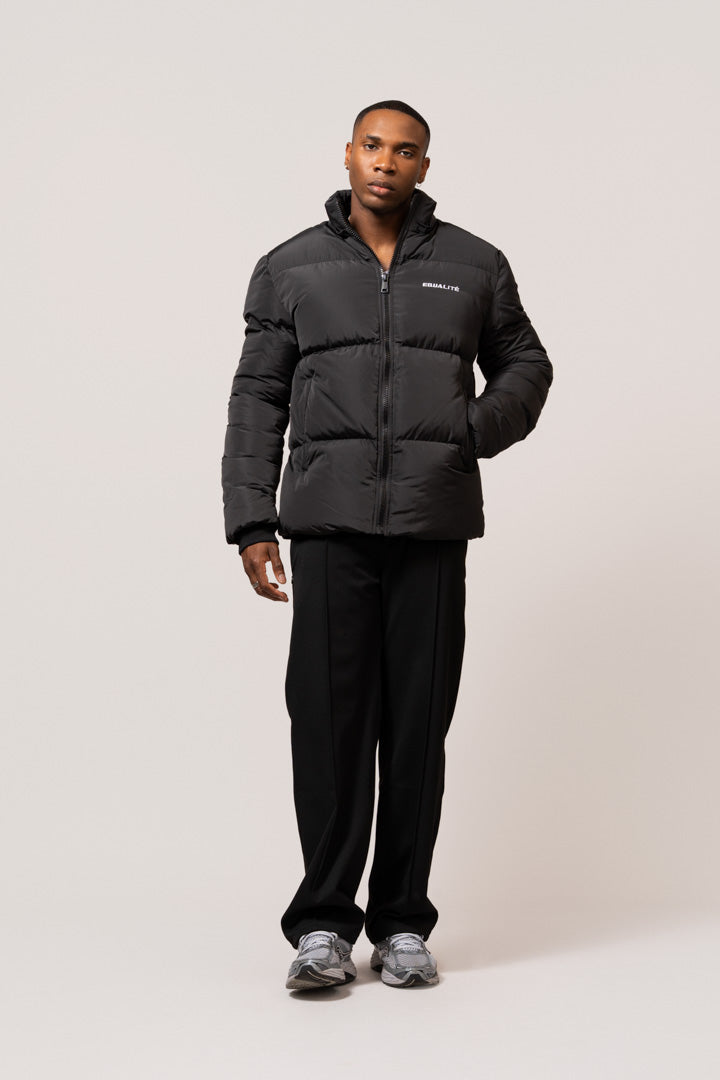 ESSENTIAL PUFFER JACKET | BLACK