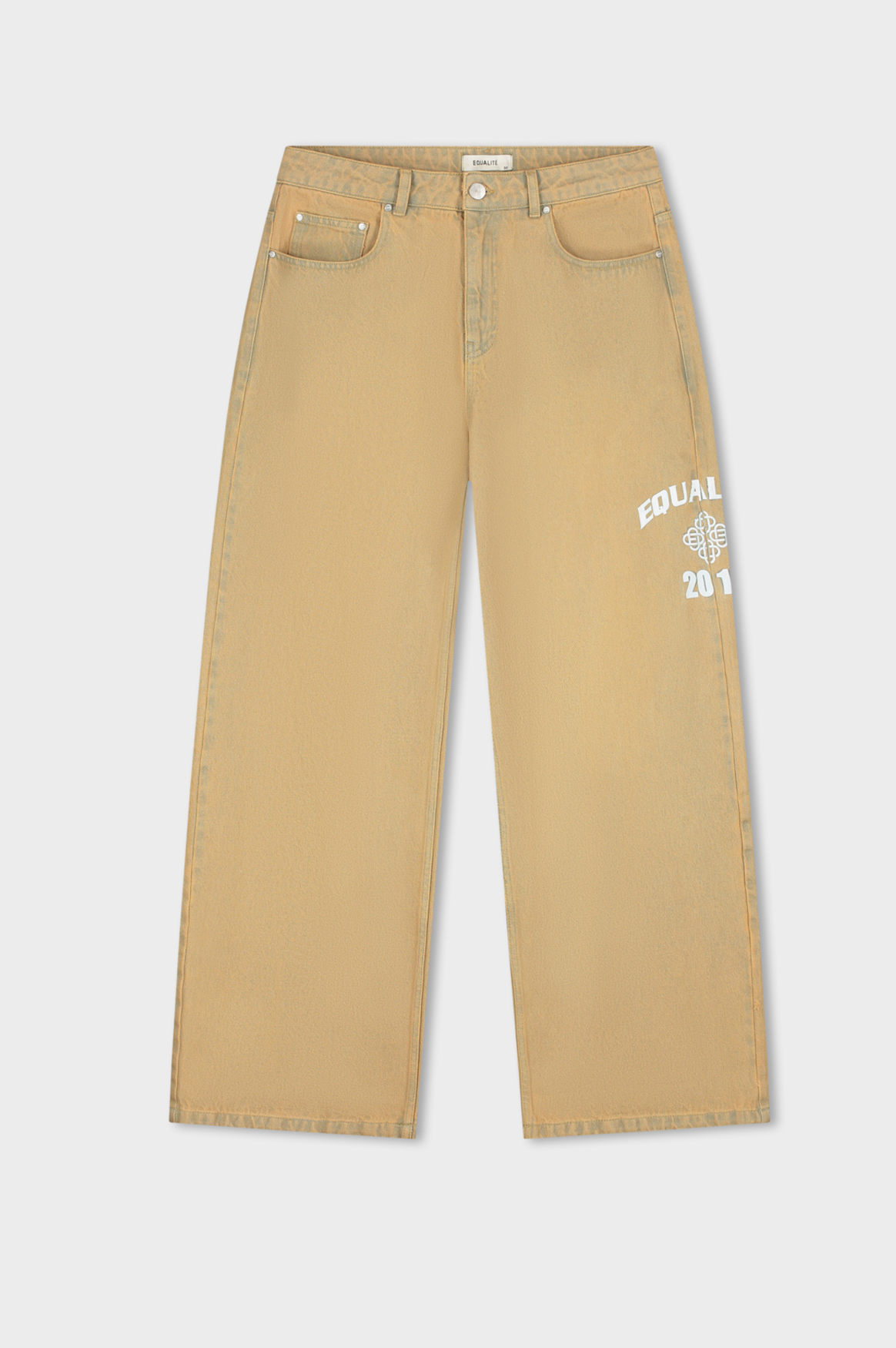 FEM BAGGY JEANS | SAND