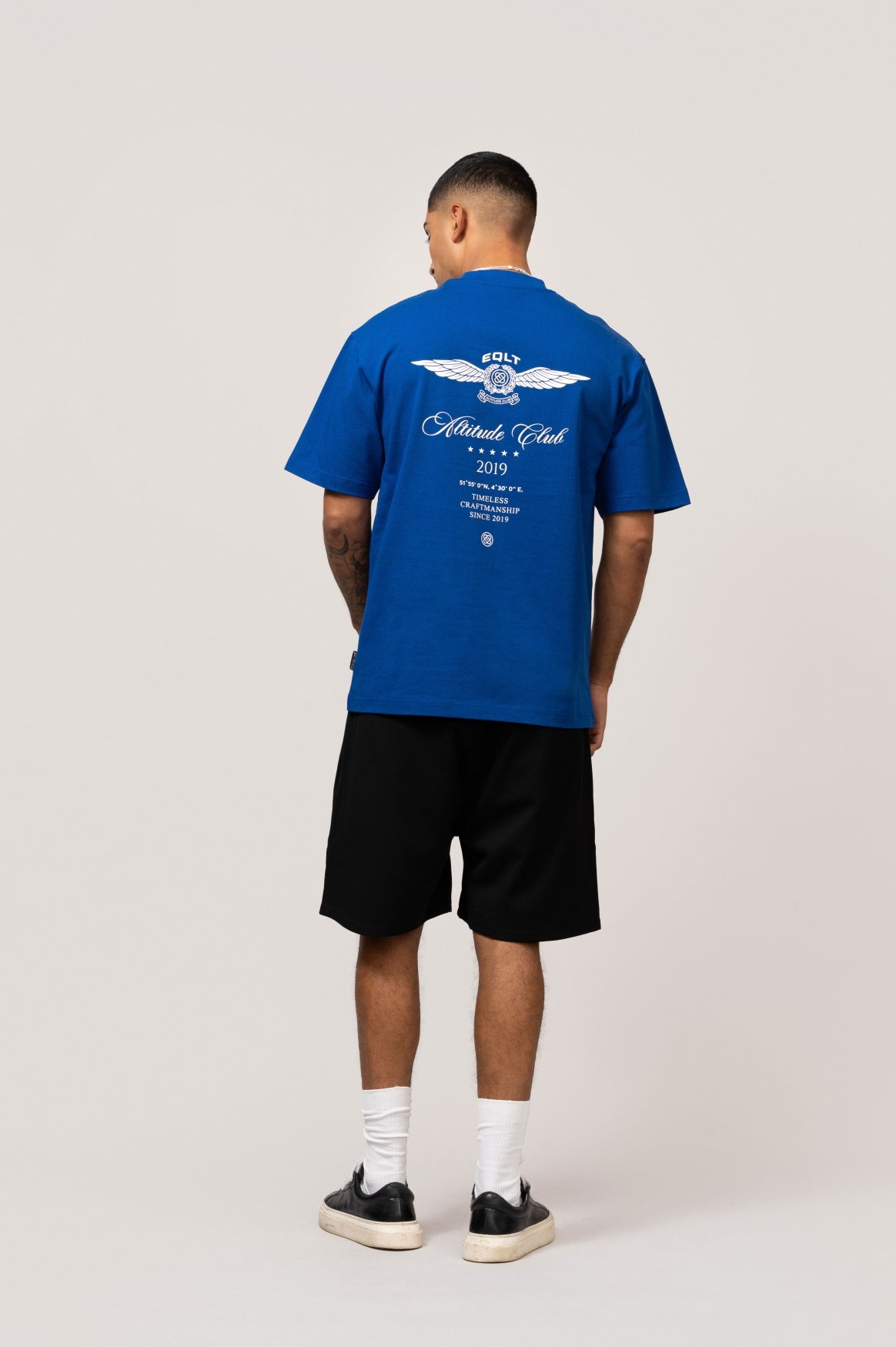 FLY OVERSIZED TEE | BLUE
