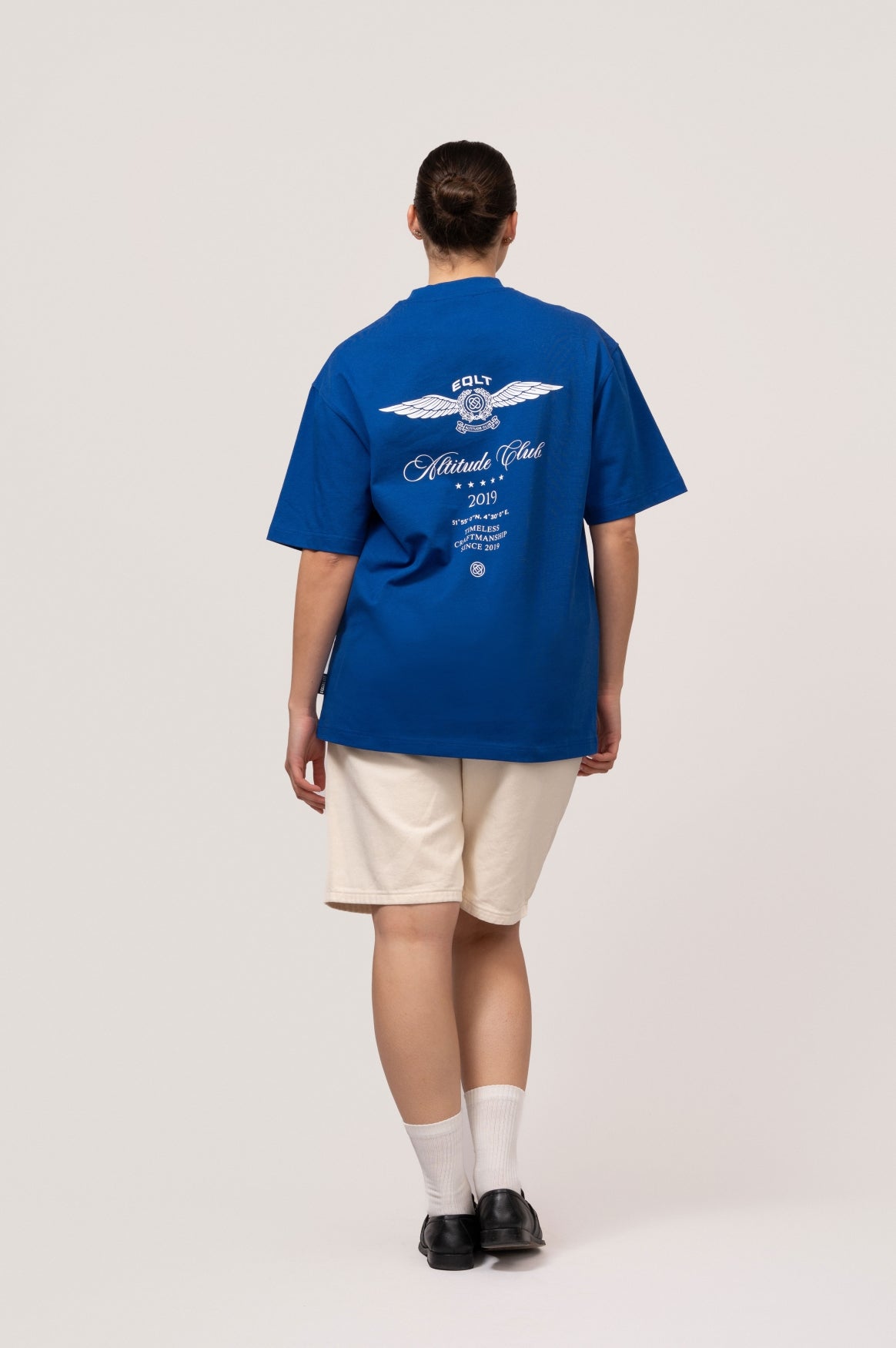 FLY OVERSIZED TEE | BLUE