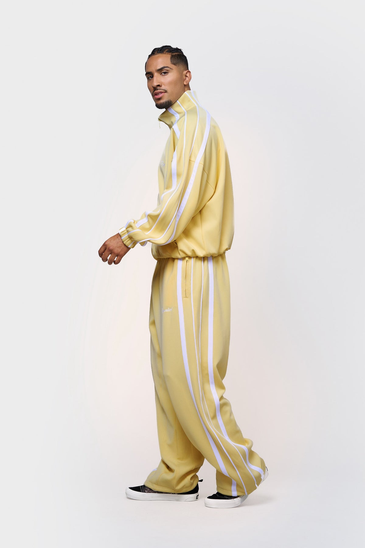 TRACK JACKET | BUTTER YELLOW