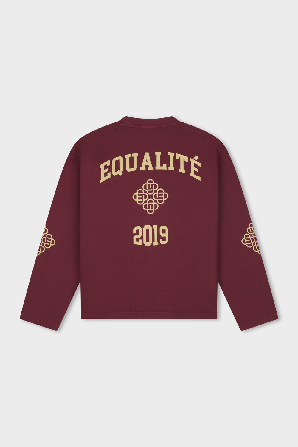 ISA OVERSIZED LONGSLEEVE TEE | WASHED BURGUNDY