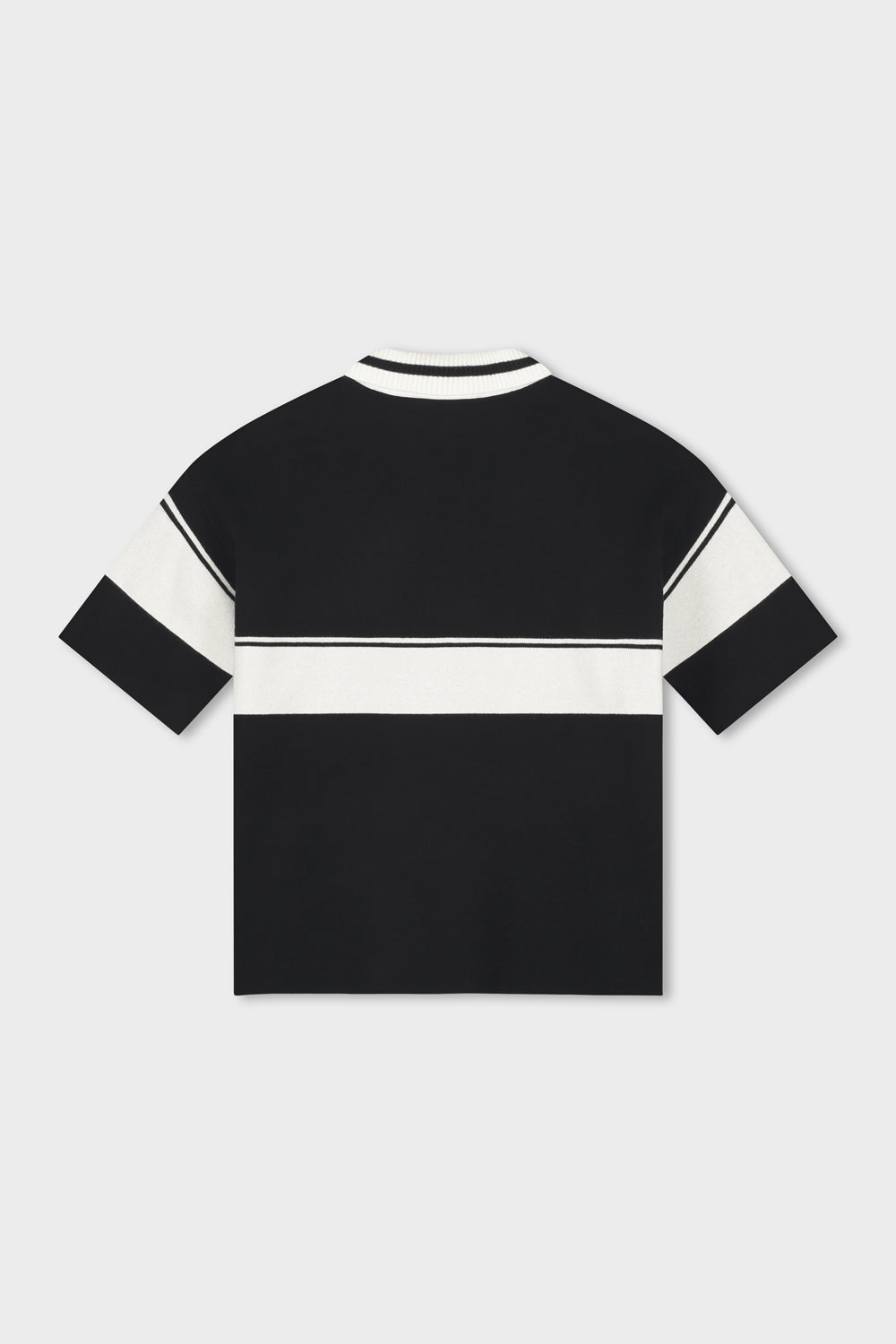 JADEN KNIT POLO | BLACK