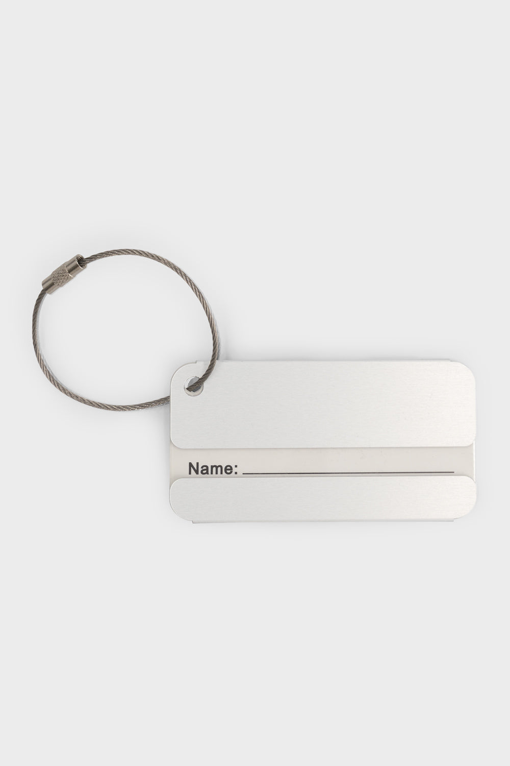 EQUALITÉ LUGGAGE TAG | SILVER