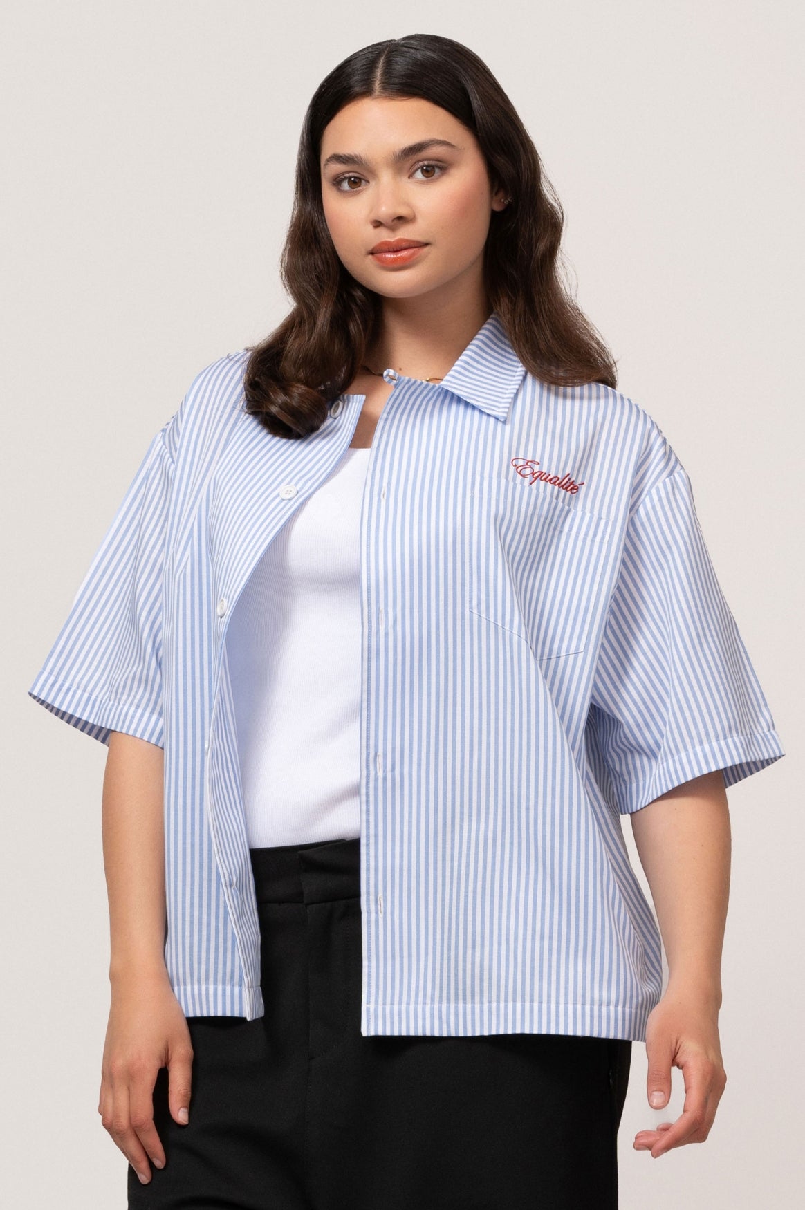 MILO BOXY SHIRT | LIGHT BLUE