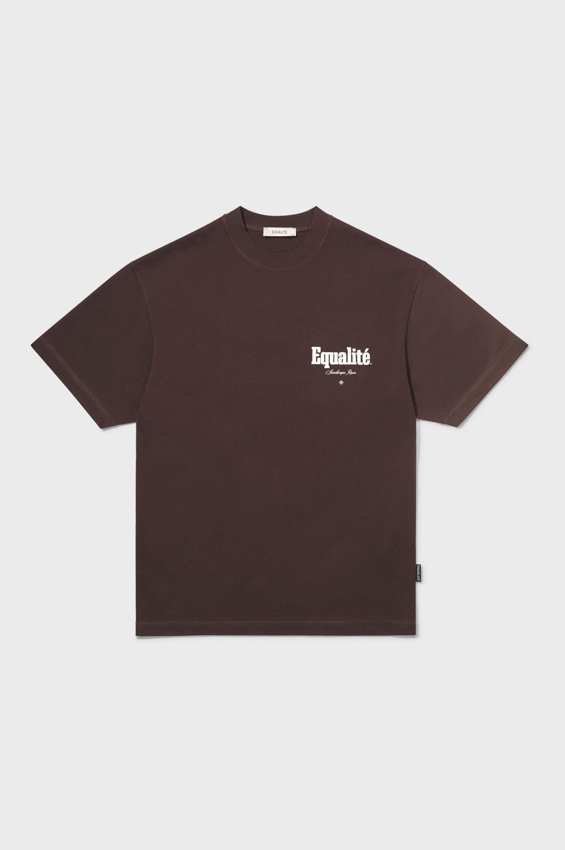MIRAGE OVERSIZED TEE | BROWN