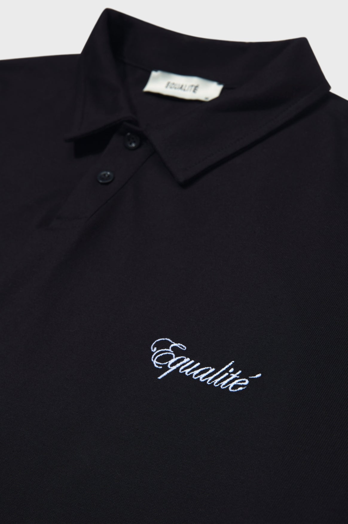 OASIS BOXY POLO | BLACK