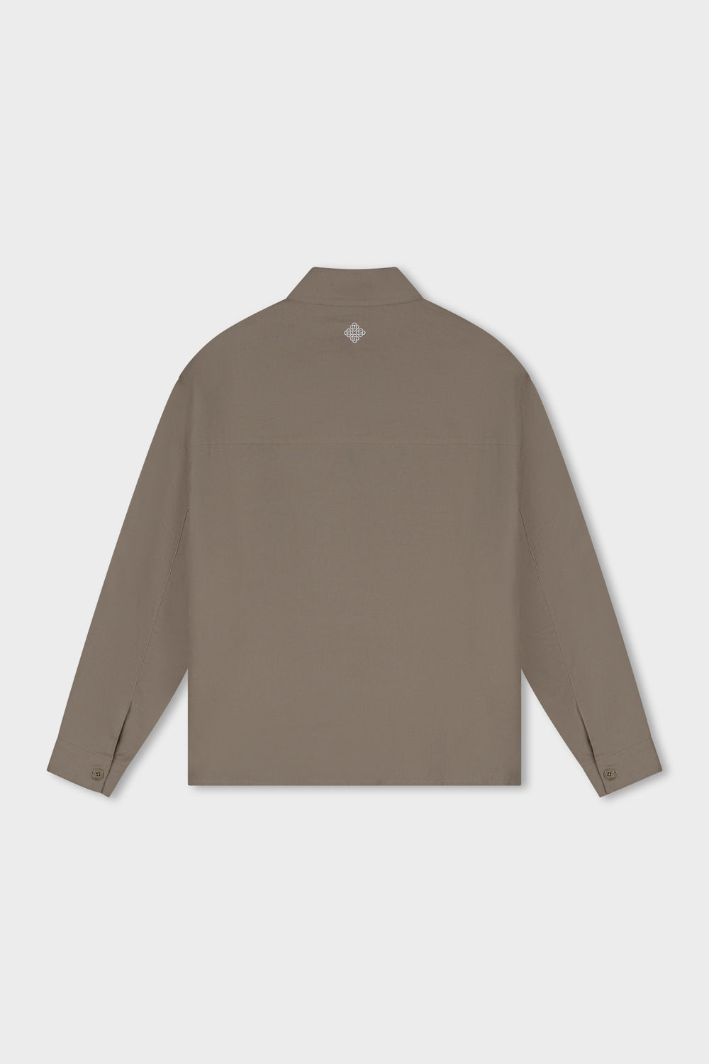 REMY LINEN LONGSLEEVE SHIRT | TAUPE