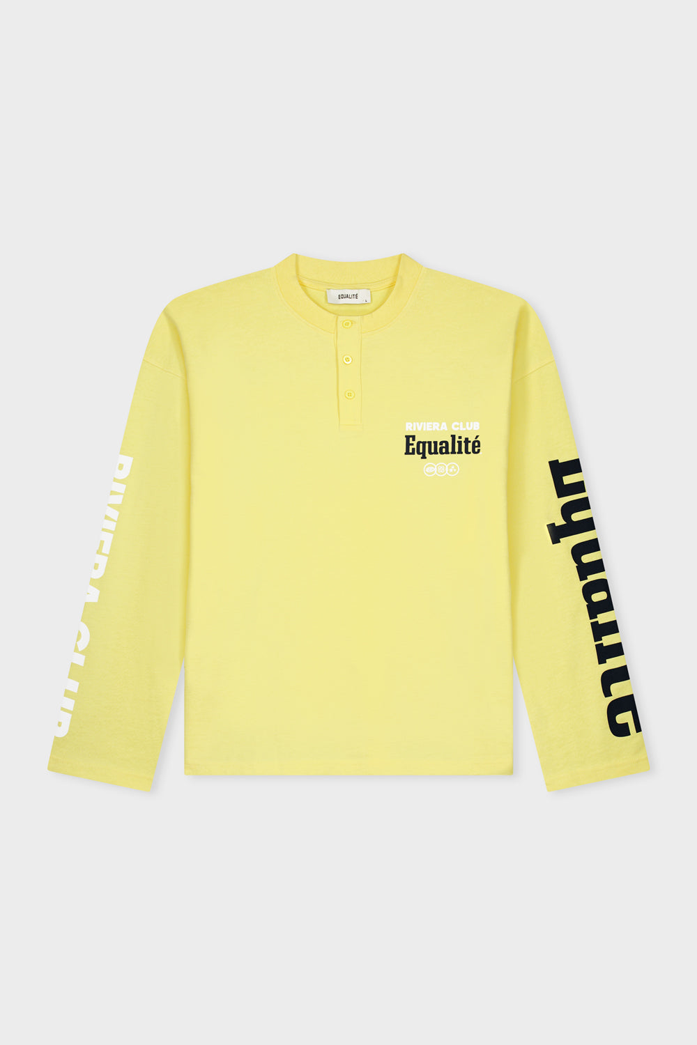 RIVIERA LONGSLEEVE TEE | SOFT YELLOW