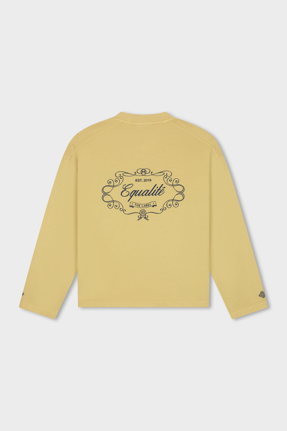 ROYAL OVERSIZED LONGSLEEVE TEE | WASHED YELLOW