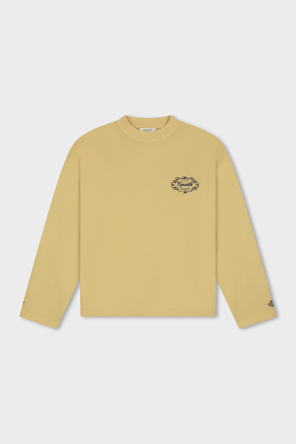 ROYAL OVERSIZED LONGSLEEVE TEE | WASHED YELLOW