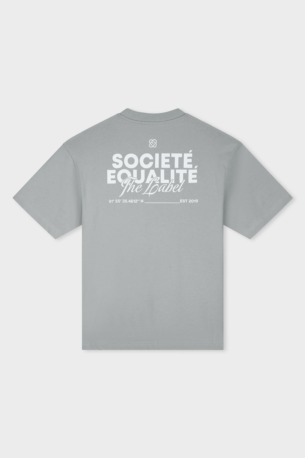 SOCIETÉ 2.0 OVERSIZED TEE | GREY