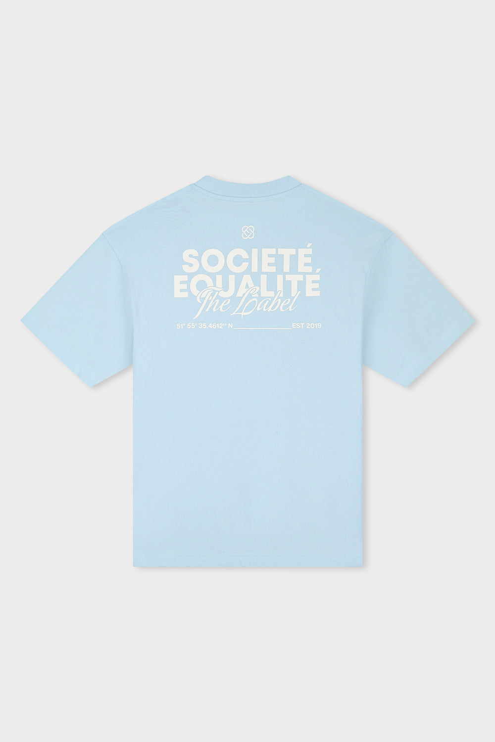 SOCIETÉ 2.0 OVERSIZED TEE | LIGHT BLUE