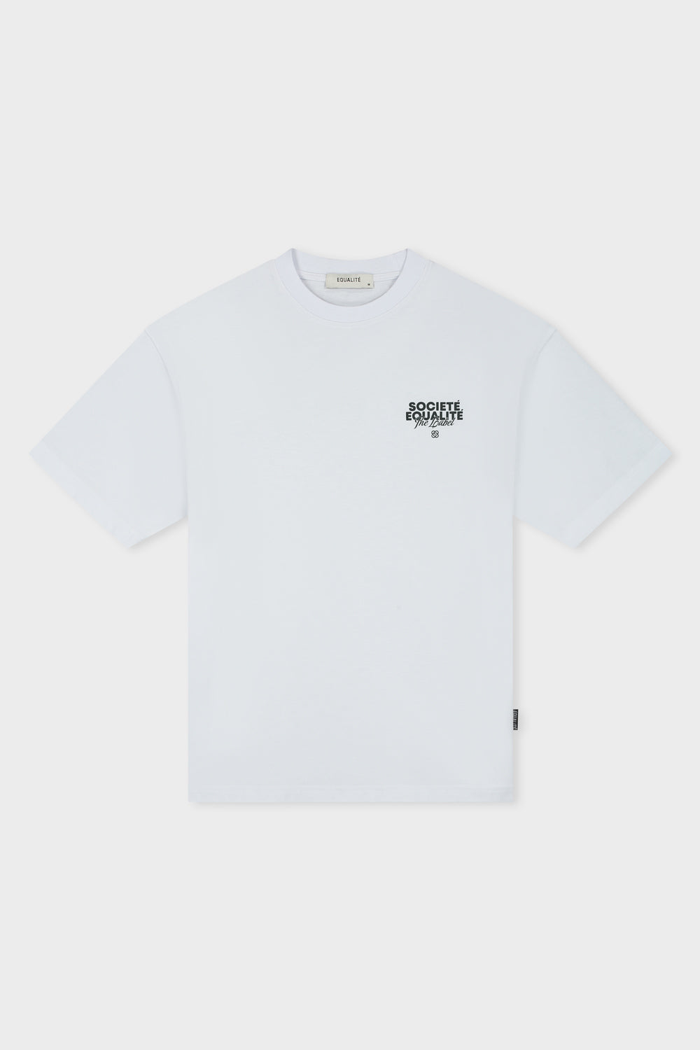 SOCIETÉ 2.0 OVERSIZED TEE | WHITE & BLACK