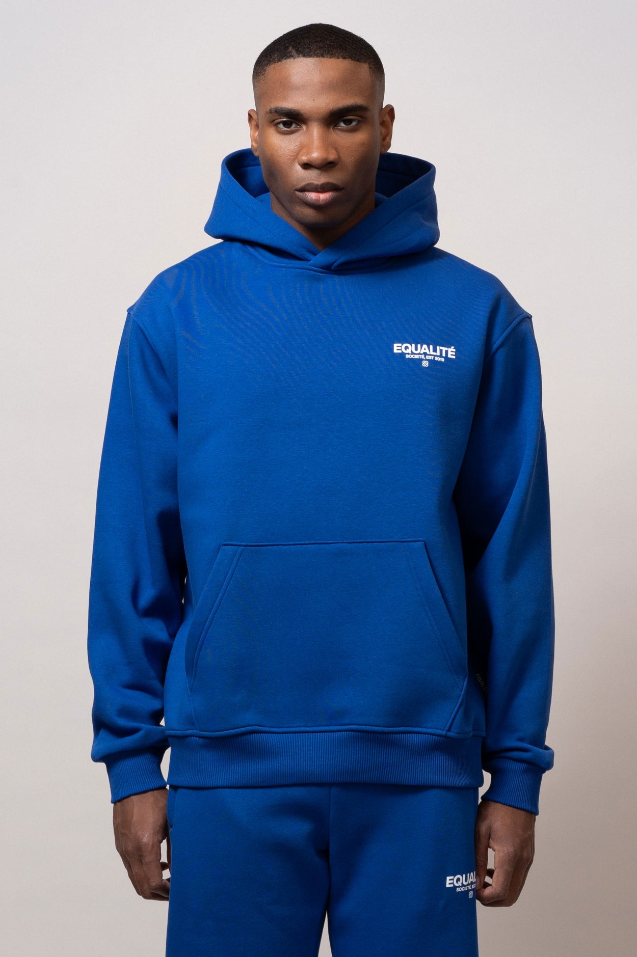 Societé oversized hoodie | Blue