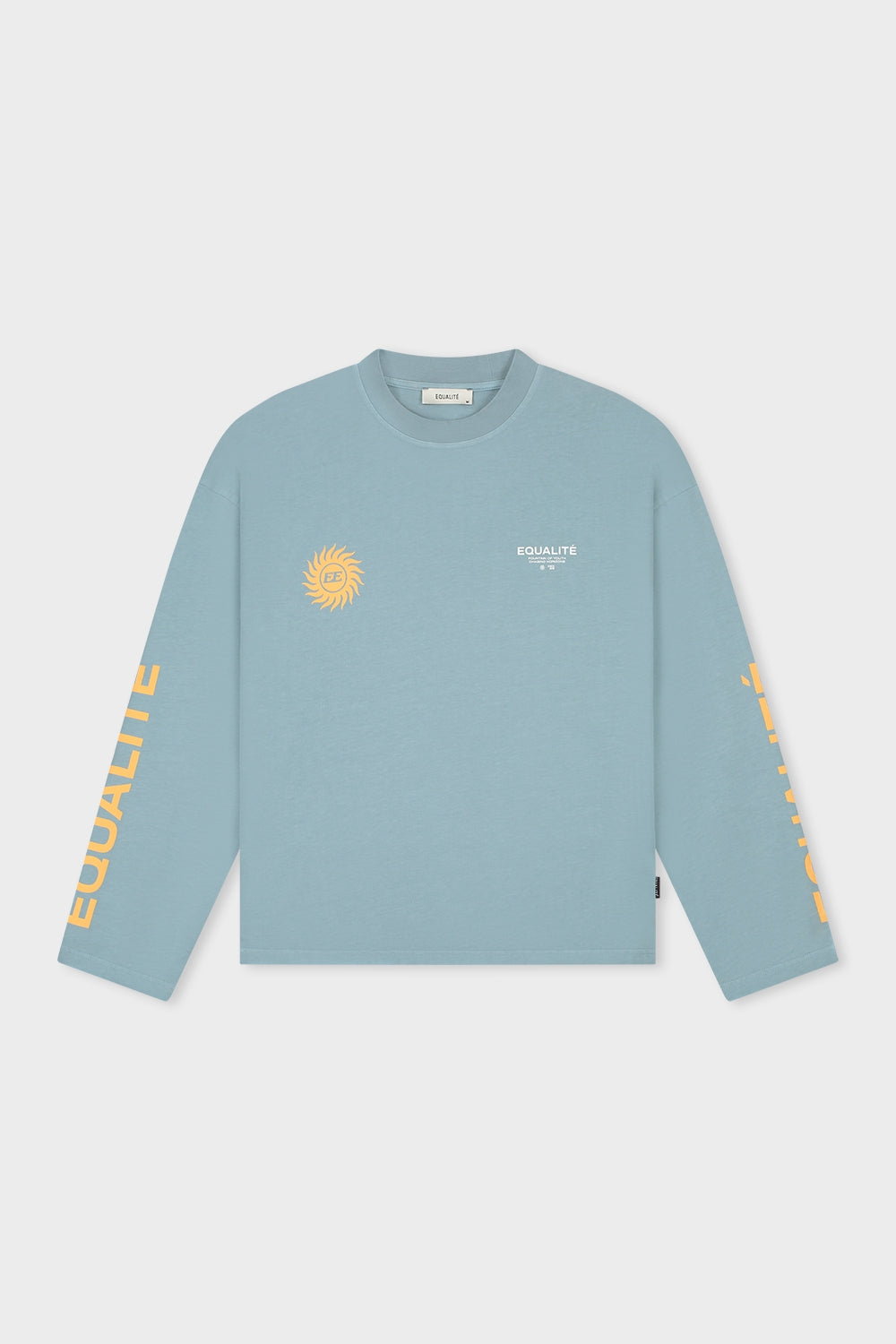 SUNNY OVERSIZED LONGSLEEVE TEE | WASHED LIGHT BLUE