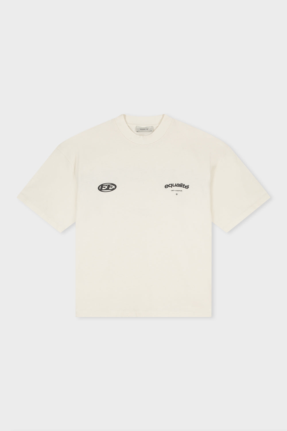 STAY EQUAL BOXY TEE | OFF-WHITE