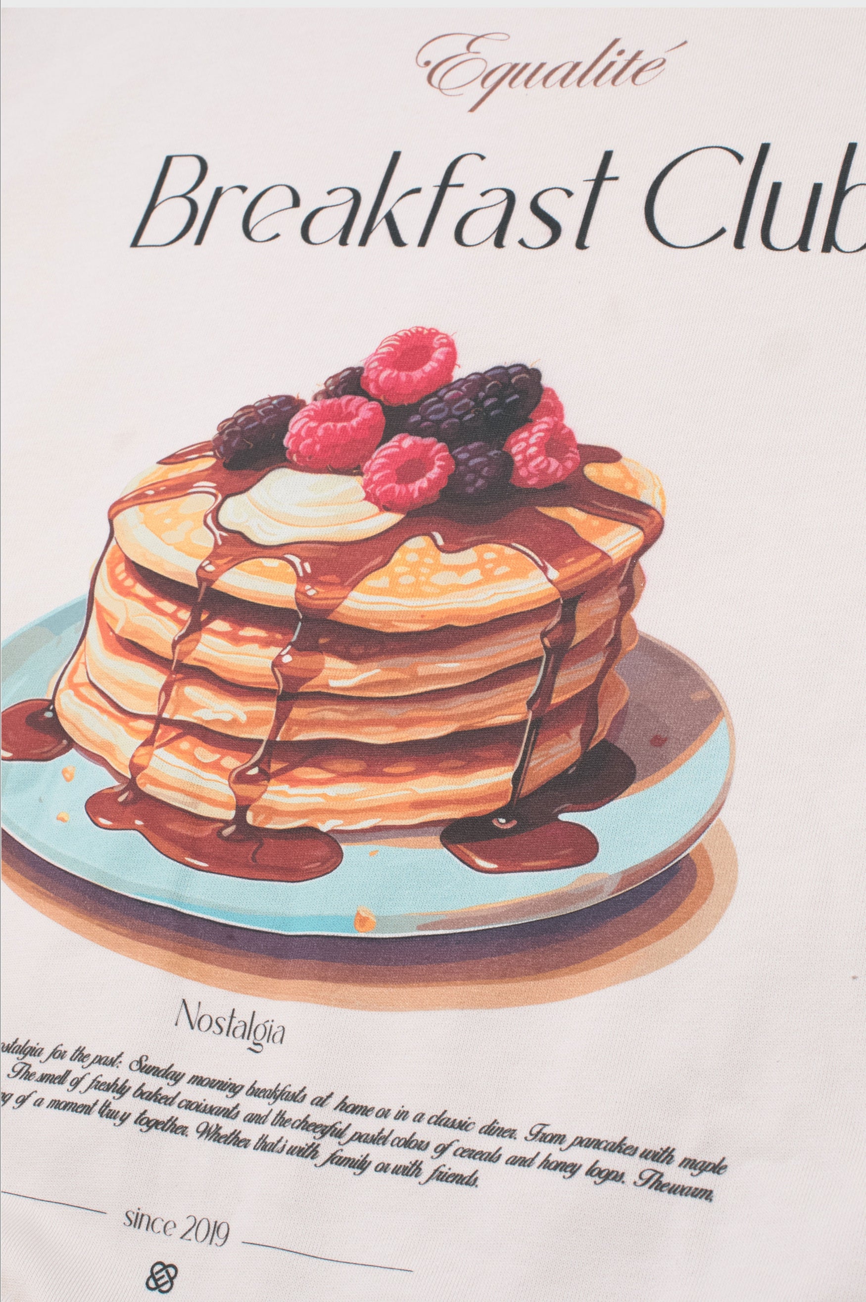 The breakfast oversized tee | Off-white