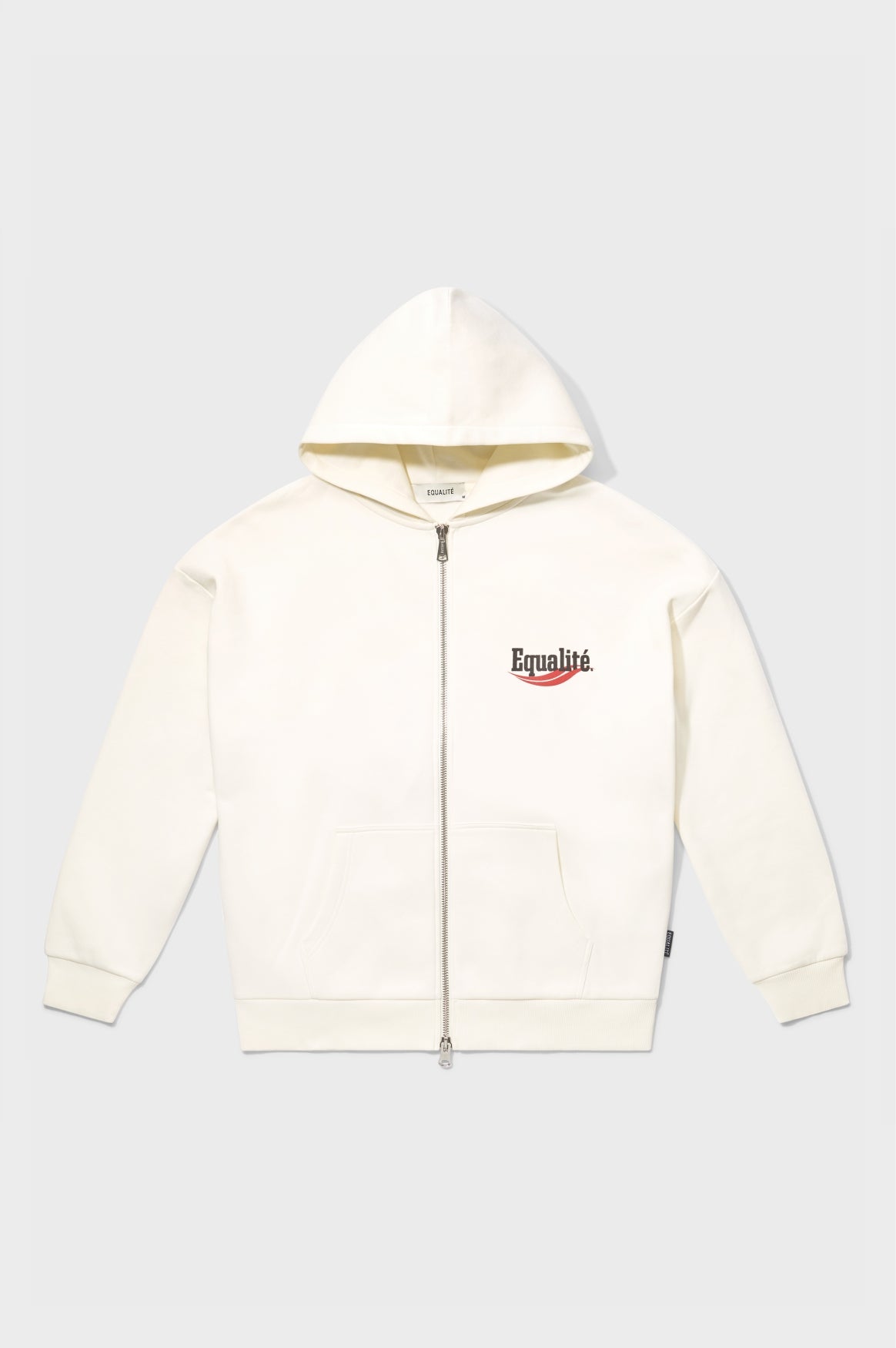 Tyrza Oversized Full Zip Hoodie | Off-white