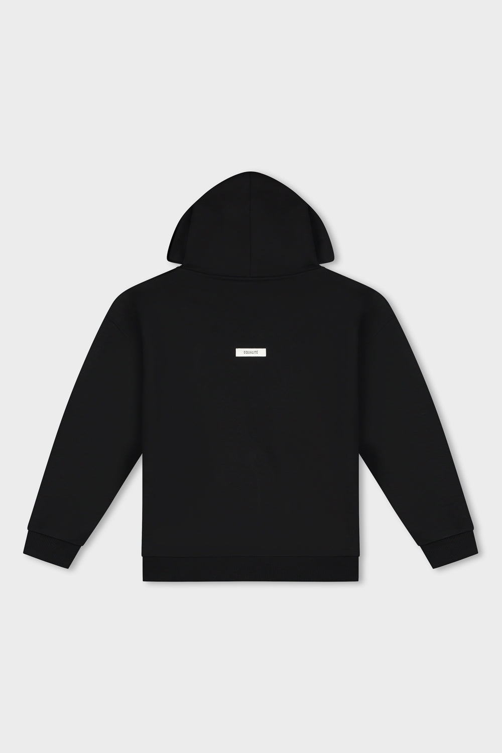 VARSITY FULL ZIP HOODIE | BLACK