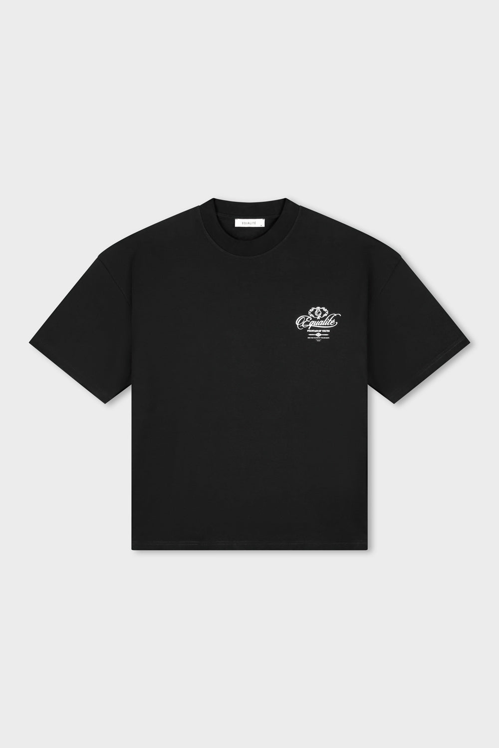 YUKI BOXY TEE 2.0 | BLACK