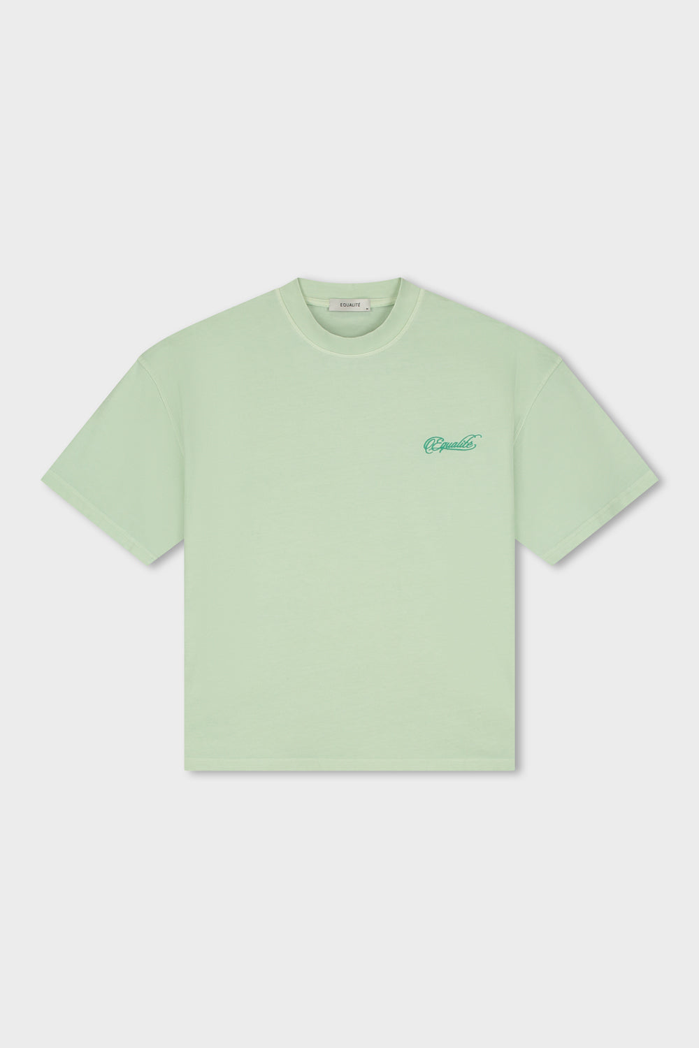 YUKI BOXY TEE | SOFT LIGHT GREEN