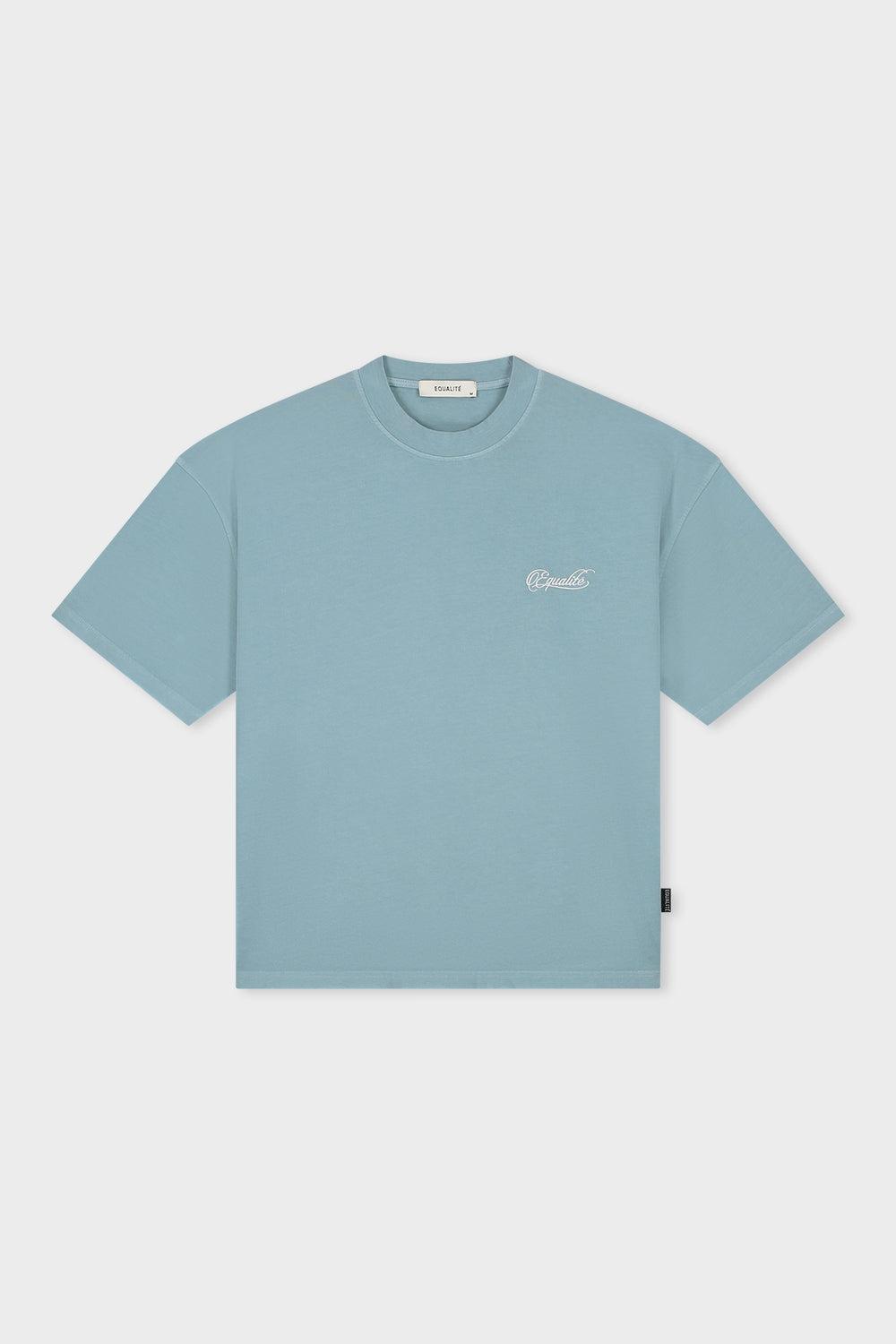 YUKI BOXY TEE | WASHED LIGHT BLUE